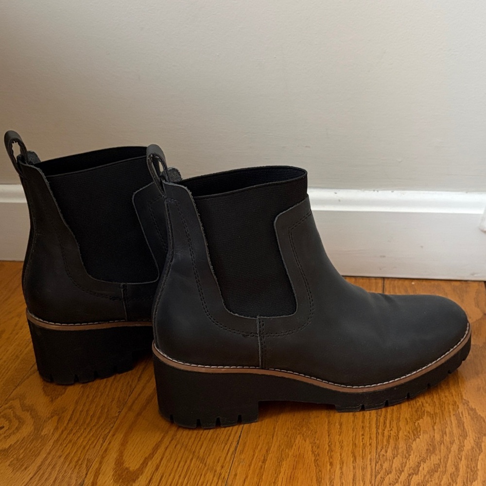 Aqua College Demi Black Women's Ankle Boots - Size 8.5